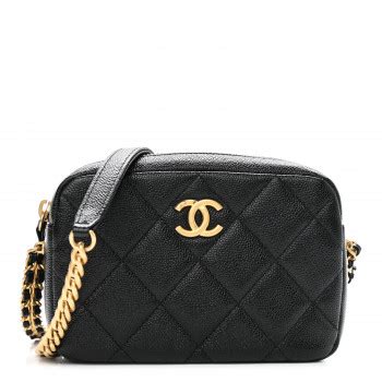 chanel melody camera bag|CHANEL Shiny Caviar Quilted Chain Melody Camera Bag.